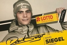 Autogramm david siegel gebraucht kaufen  Gundelfingen