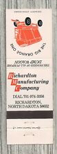 Matchbook cover richardton for sale  Holland