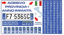 Adesivi targa provincia usato  Caserta