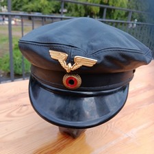 Ddr schirmmütze leder gebraucht kaufen  Hannover