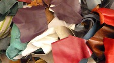 Leather offcuts scrap for sale  SALE