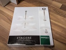 Etagere sternförmig weiß gebraucht kaufen  Frankfurt am Main