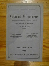 1929 sotherphy society d'occasion  Expédié en Belgium