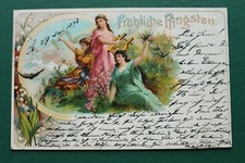 Jugendstil litho fröhliche gebraucht kaufen  Regensburg