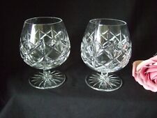 Pair lead crystal for sale  NORWICH