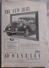 1945 wolseley original for sale  DARWEN