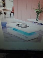 Table basse blanche d'occasion  Mauguio