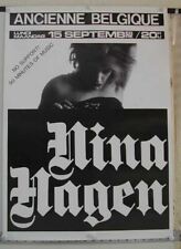 Poster nina hagen d'occasion  France