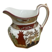 willow pattern jug large for sale  WARRINGTON