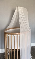 Oval wooden crib for sale  Glendale