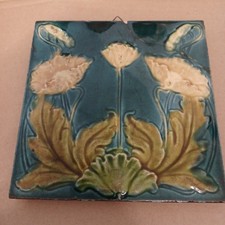 Jugendstil fliese majolika gebraucht kaufen  Neuss