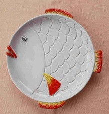 Fischteller italienische keram gebraucht kaufen  Euerdorf
