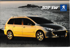 Usado, PEUGEOT 307 SW Bedienungsanleitung 2005 Betriebsanleitung Handbuch Bordbuch BA comprar usado  Enviando para Brazil
