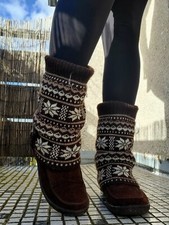 Gefütterte winterstiefel gebraucht kaufen  Hamburg