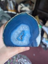 Blue geode cut for sale  HOUGHTON LE SPRING