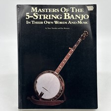 Masters of the 5-String Banjo In Their Own Words and Music Book Trischka Wernick comprar usado  Enviando para Brazil