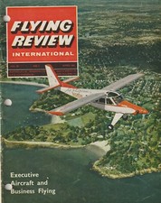 Flying Review (Apr 1965) Executive and Business Jets, Beagle, Learjet & Cutaway  comprar usado  Enviando para Brazil