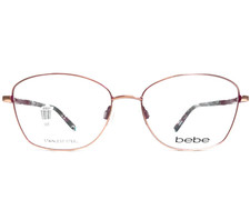 Armações de óculos Bebe BB5192 770 OURO ROSA OLHO DE GATO VERMELHO ARO COMPLETO 54-16-140 comprar usado  Enviando para Brazil