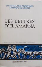 Lettres amarna egyptologie d'occasion  Apt