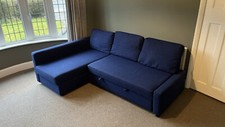 Ikea friheten blue for sale  LUTON