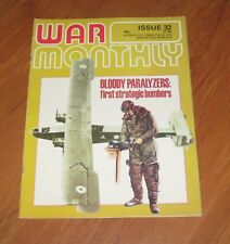 War Monthly magazine Issue #32 Bloody Paralyzers: first strategic bombers 1976, usado comprar usado  Enviando para Brazil