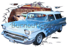 1957 blue flames for sale  Carmichael