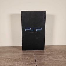 Console Sony Playstation 2 PS2 Fat SCPH-30001, cabo de alimentação e cabos AV comprar usado Console Sony Playstation 2 PS2 Fat SCPH-30001, cabo de alimentação e cabos AV comprar usado  Enviando para Brazil