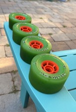 ABEC 11 FLY WHEELS REFLY 97mm 74a LIME/ORG Longboard Skate CONJUNTO DE 4 RODAS comprar usado  Enviando para Brazil