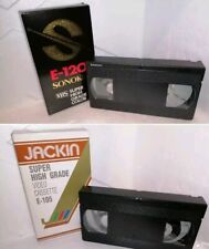 Videocassetta vhs vergine usato  Castellamonte