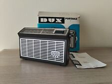 Rádio antigo portátil raro DUX 1280 com caixa e manual comprar usado  Enviando para Brazil