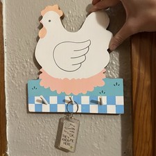 Porta-chaves vintage folk galo de madeira galo galinha decoração de parede anos 80 anos 90 fofo, usado comprar usado Porta-chaves vintage folk galo de madeira galo galinha decoração de parede anos 80 anos 90 fofo, usado comprar usado  Enviando para Brazil