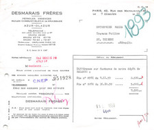 1332 1959 facture d'occasion  France