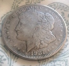 Dollar morgan 1927 d'occasion  Bourges