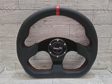 Volante esportivo de corrida anel vermelho formato D prato plano couro genuíno 12,5" comprar usado Volante esportivo de corrida anel vermelho formato D prato plano couro genuíno 12,5" comprar usado  Enviando para Brazil