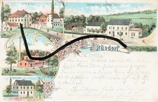 Litho ansichtskarte rüsdorf gebraucht kaufen  Hohenstein-Ernstthal