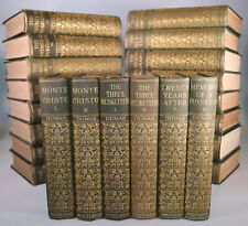 1880s The Works of Alexandre DUMAS 22 of 24 Vols Three Musketeers Montecristo comprar usado  Enviando para Brazil