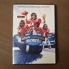 OLE MISS Rebels University of Mississippi Football SEASON 2012 DVDs COMPASS BOWL comprar usado  Enviando para Brazil