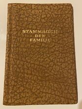 Stammbuch familie leder gebraucht kaufen  Hannover