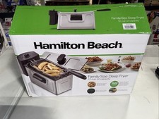 Fritadeira elétrica Hamilton Beach 3 qt preta - 35220 NOVA - Caixa aberta comprar usado  Enviando para Brazil
