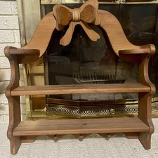 2 wood book shelves for sale  Ashdown