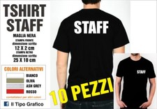 Shirt staff pezzi usato  Bari