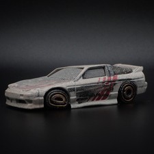 1989-1998 NISSAN 180SX TIPO X ADVAN ROLLOVER FERRO-VELHO MODELO DE CARRO FUNDIDO 1:64, usado comprar usado  Enviando para Brazil