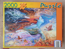 Puzzle 2000 teile gebraucht kaufen  Gräfenhainichen