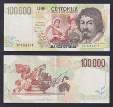 Banconota italia 100000 usato  Chieri