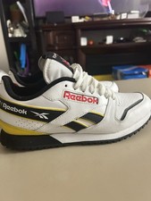 Tênis feminino Reebok clássico couro branco ondulado tamanho 7 comprar usado  Enviando para Brazil
