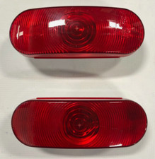 Lanterna traseira oval incandescente vermelha Triton 03526 QTD 2 comprar usado  Enviando para Brazil