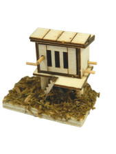 Mini pollaio legno usato  Napoli