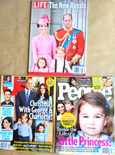 3 magazines Prince Wm & Kate with Prince George & Princess Charlotte comprar usado  Enviando para Brazil