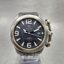 Relógio Timberland masculino 45mm mostrador preto tom prata data redonda novo batedor, usado comprar usado  Enviando para Brazil