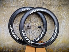 Używany, Zipp 404 Firecrest Wheelset paire de roues Tubular boyaux carbone na sprzedaż  Wysyłka do Poland